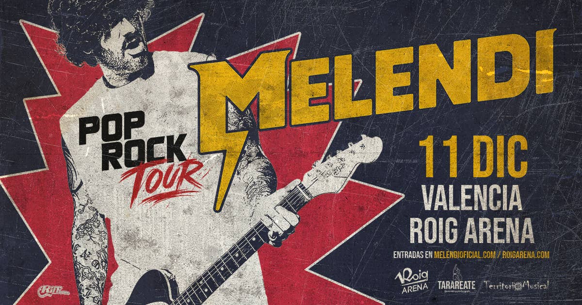 Pop Rock Tour - Melendi