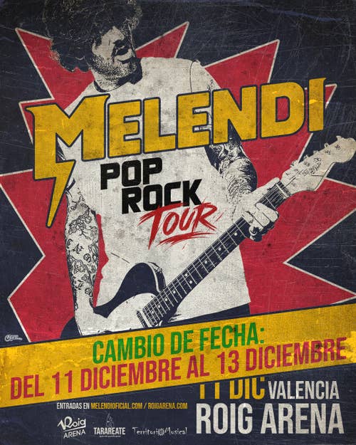 Pop Rock Tour - Melendi