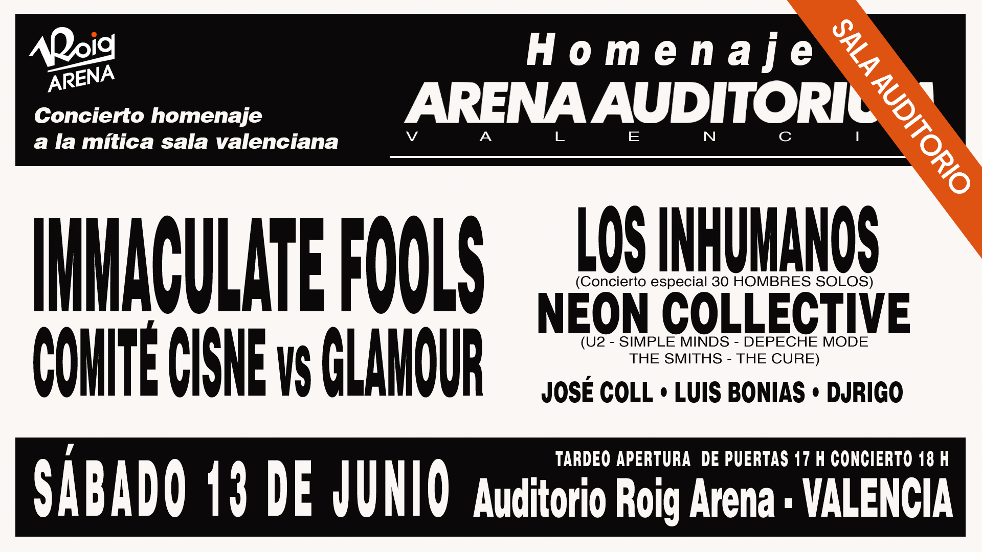 Homenaje Arena Auditorium