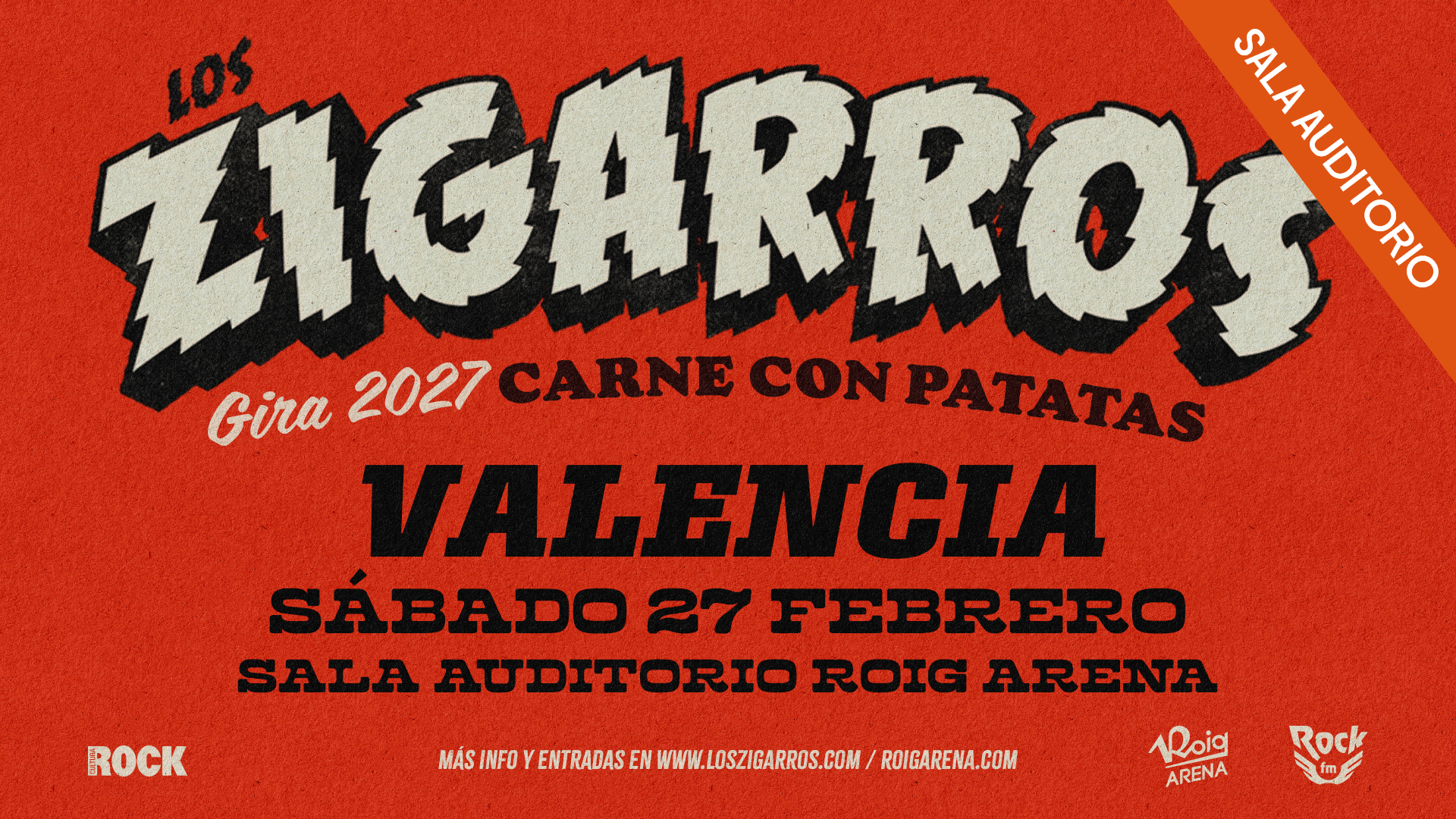 Gira 2027 Carne con Patatas - Los Zigarros