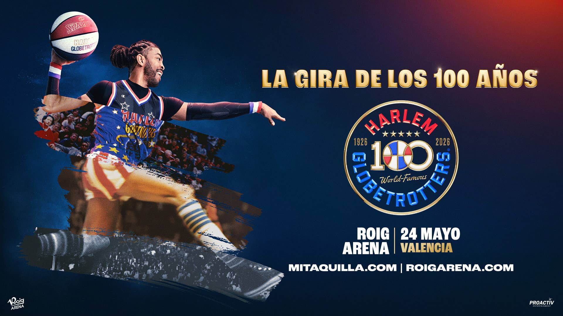 La gira de los 100 años - Harlem Globetrotters