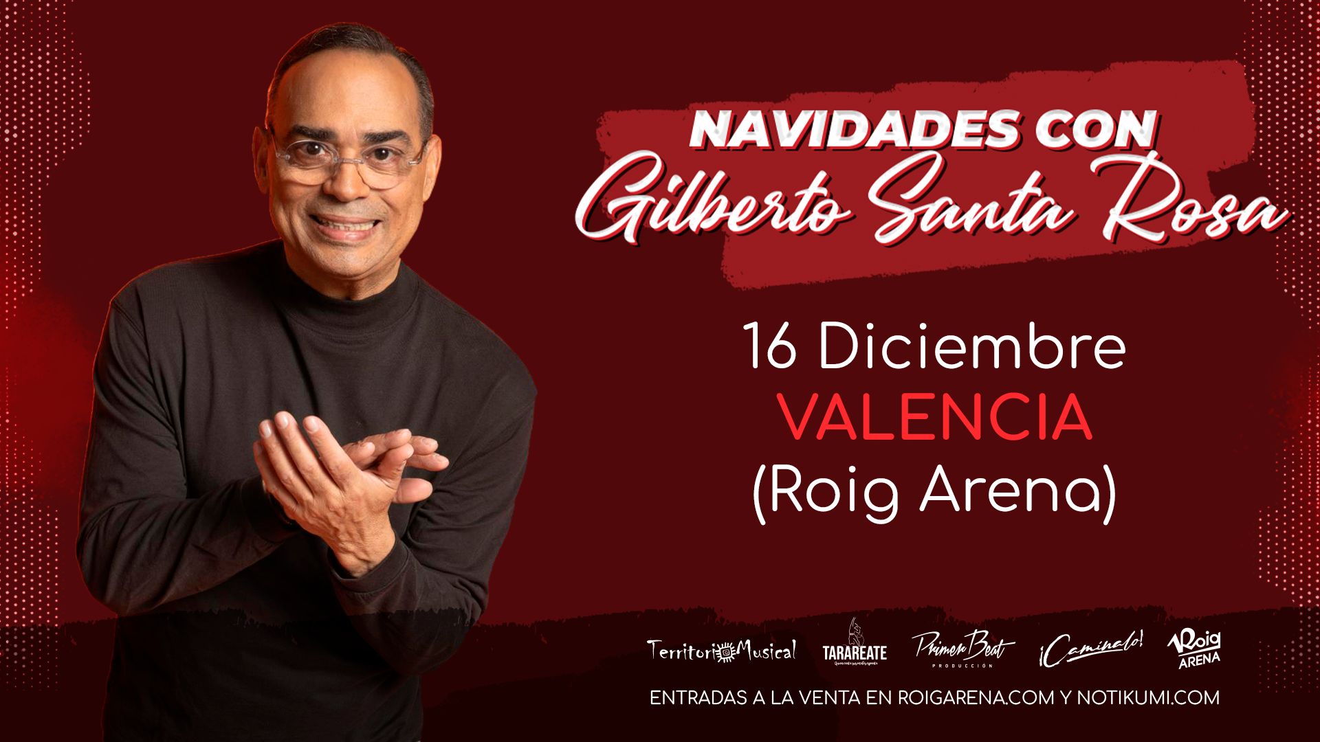 Navidades con Gilberto Santa Rosa