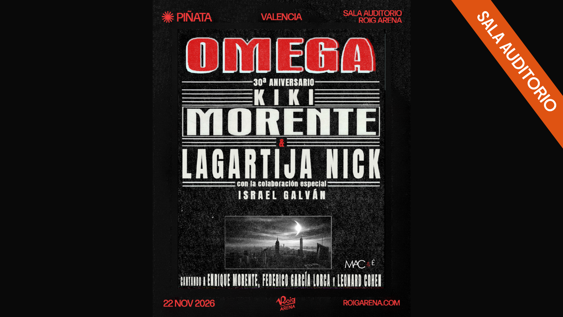 Omega 30ª Aniversario