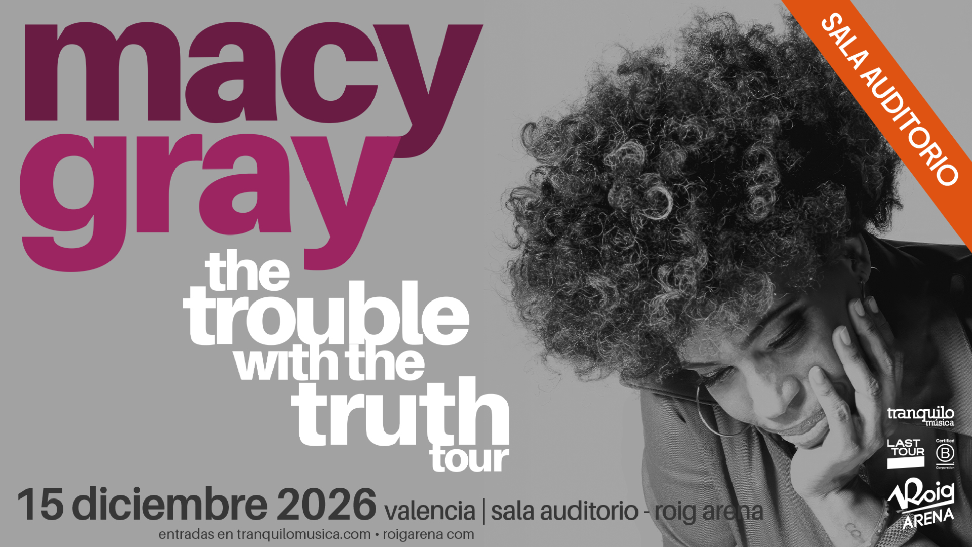 The Trouble With The Truth Tour - Macy Gray
