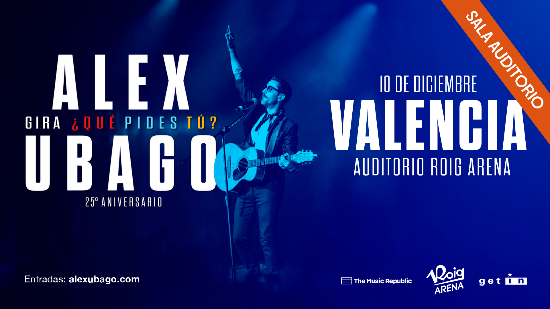 Gira 25 aniversario ¿Qué pides tu? - Alex Ubago