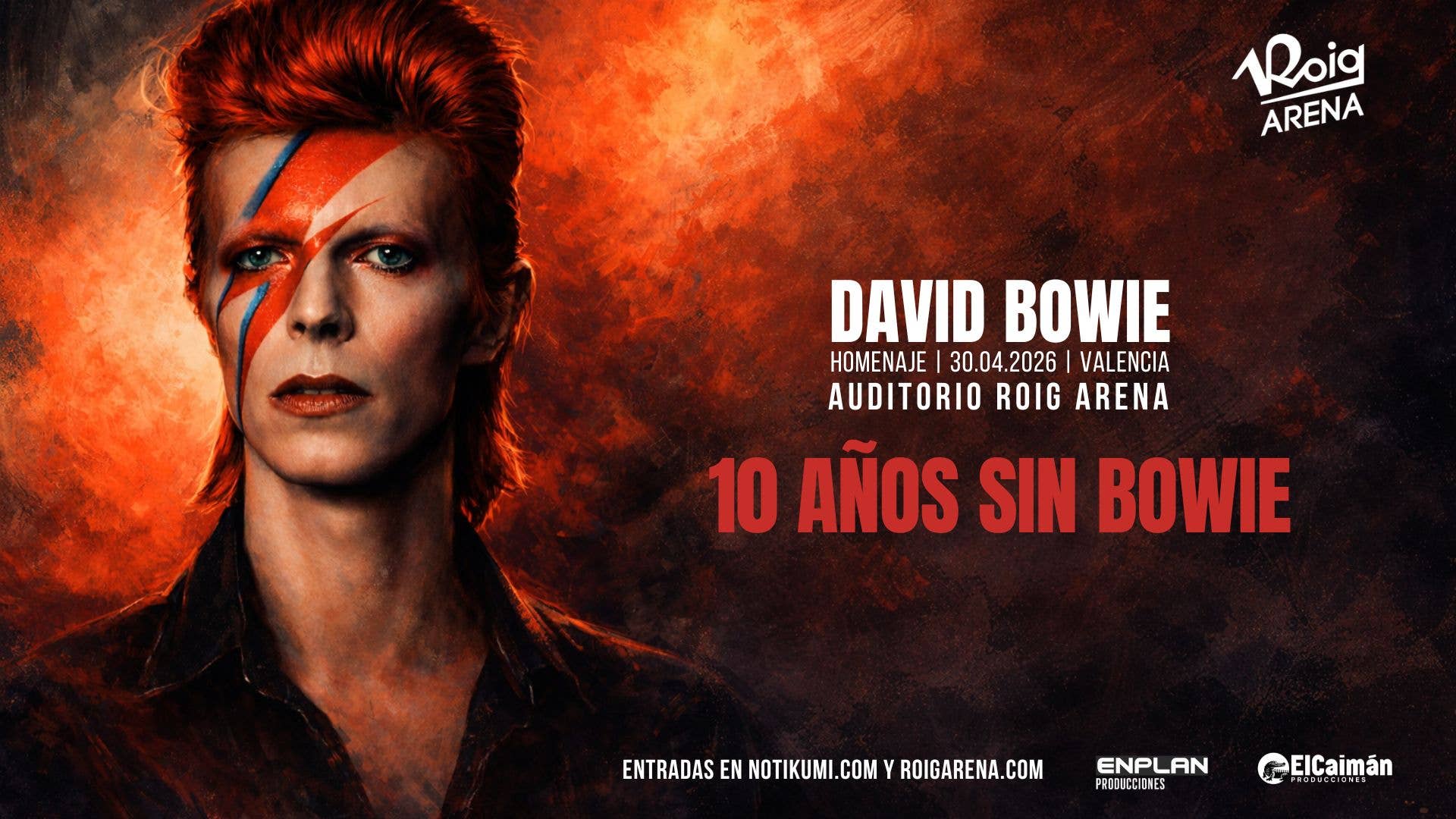 10 años sin Bowie - Homenaje a David Bowie