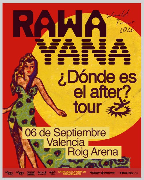 ¿Dónde es el after? World Tour - RAWAYANA