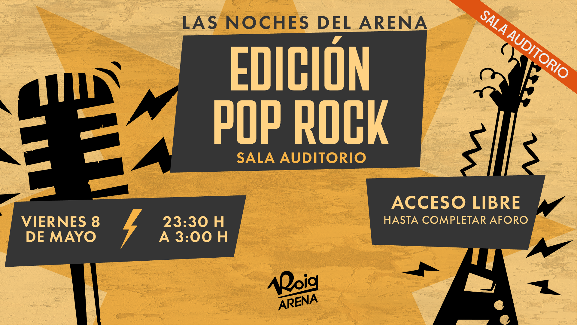 Las noches del Arena - Edición Pop Rock