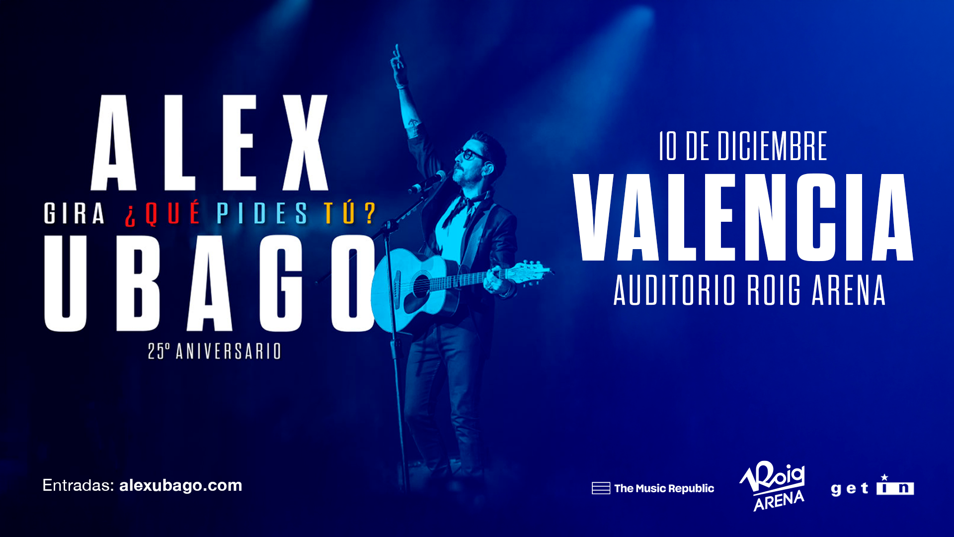 Gira 25 aniversario ¿Qué pides tu? - Alex Ubago