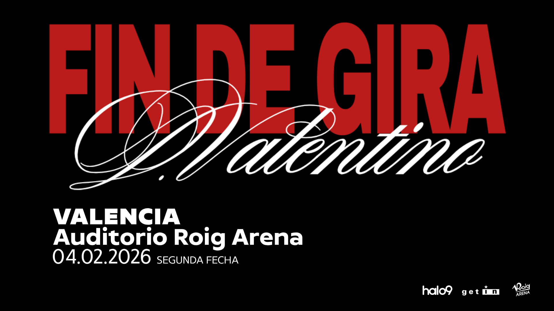 Fin de gira - D. Valentino