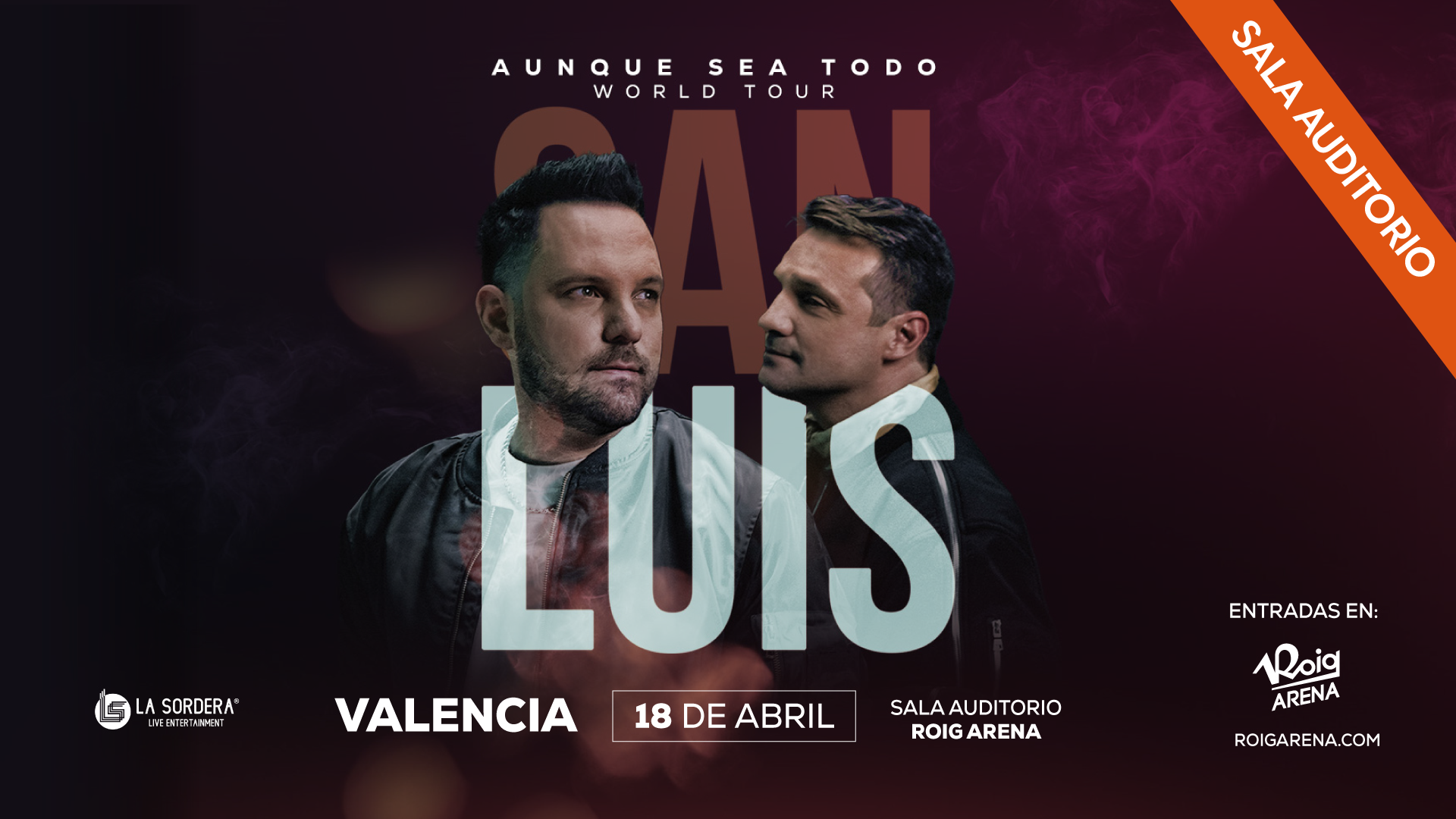 SanLuis - Aunque Sea Todo World Tour 2027