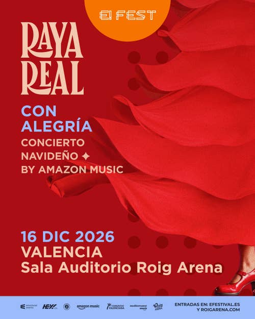 Los sevillanos Raya Real celebrarán la Navidad el 16 de diciembre en la Sala Auditorio Roig Arena