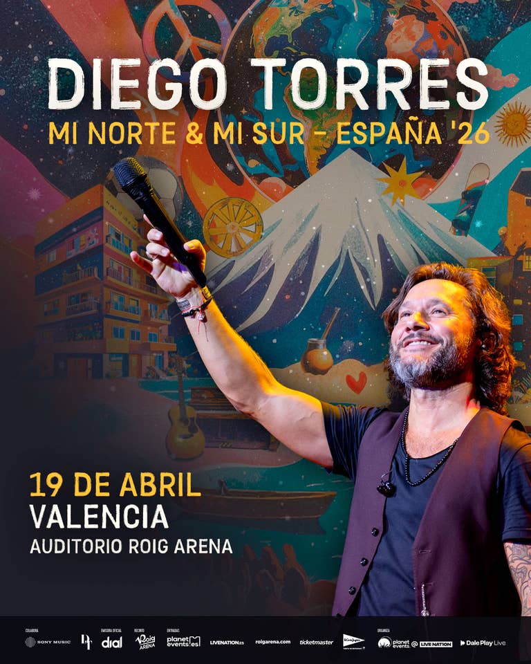 Anuncio Concierto Diego Torres