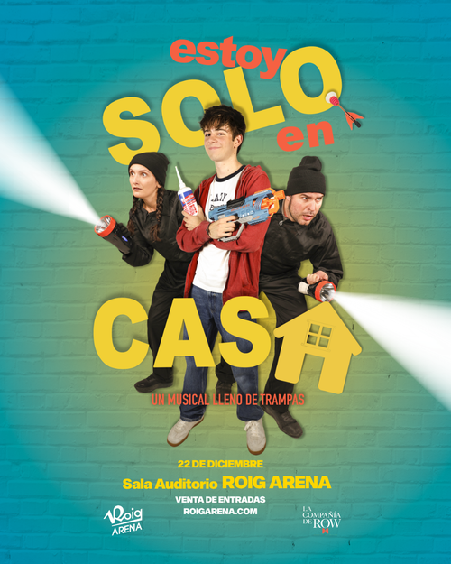 La Sala Auditorio Roig Arena acogerá el musical familiar “Estoy Solo en Casa” el 22 de diciembre
