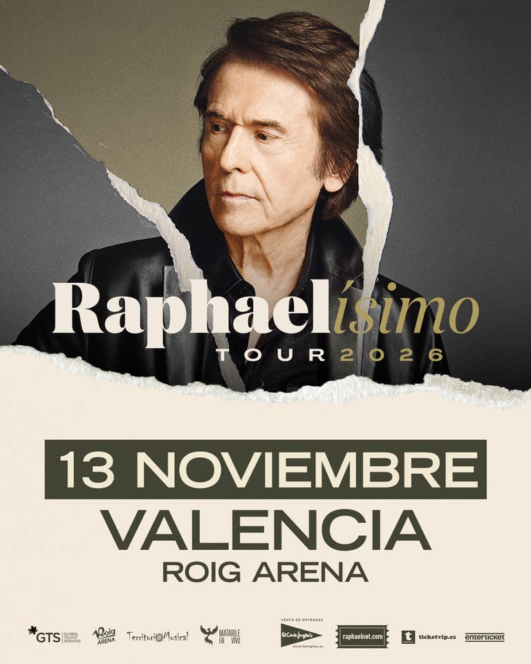 Anuncio Concierto Raphael