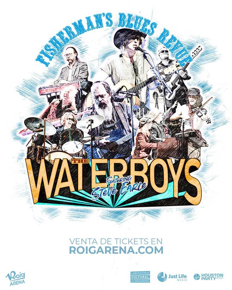 Anuncio Nuevo Concierto The Waterboys