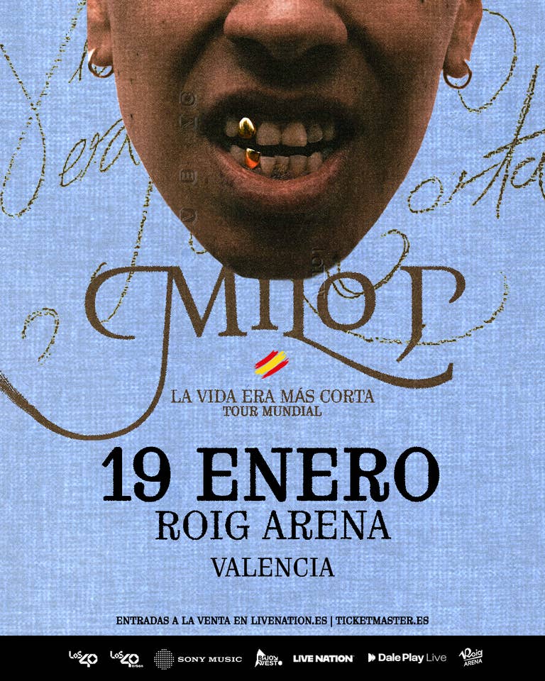 Anuncio Concierto Milo J