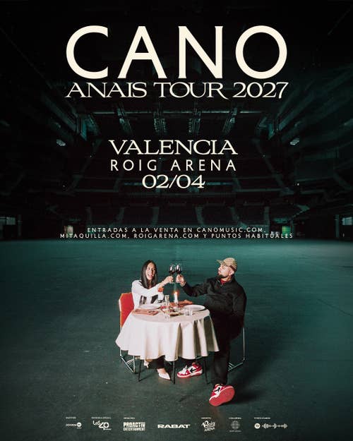 Cano arrancará su “Anais Tour 2027” el 2 de abril en Roig Arena