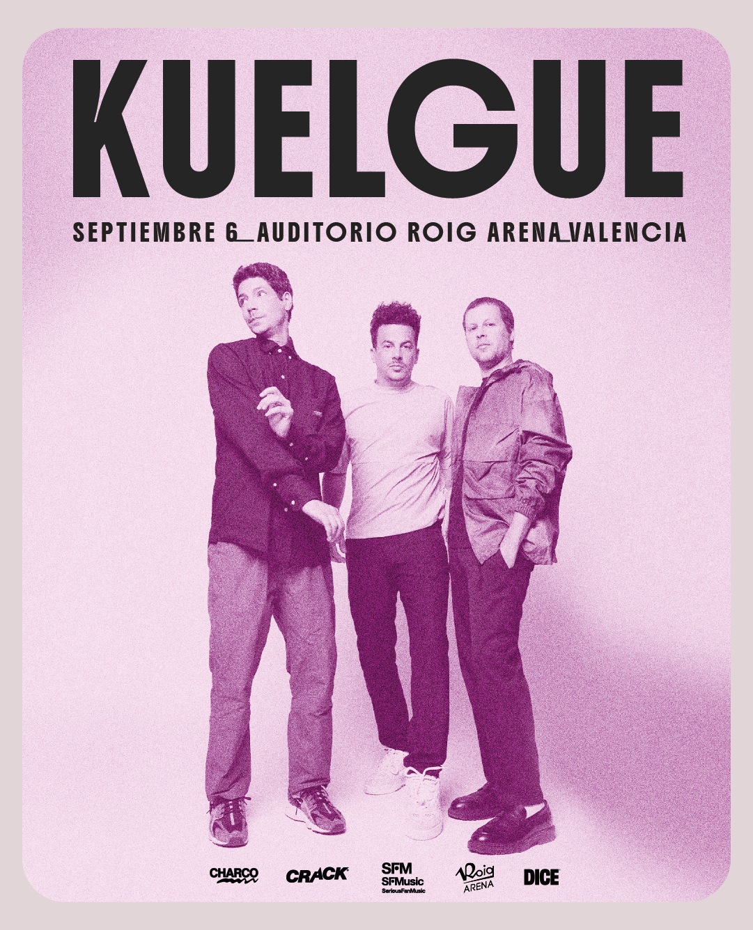 Anuncio Concierto El Kuelgue