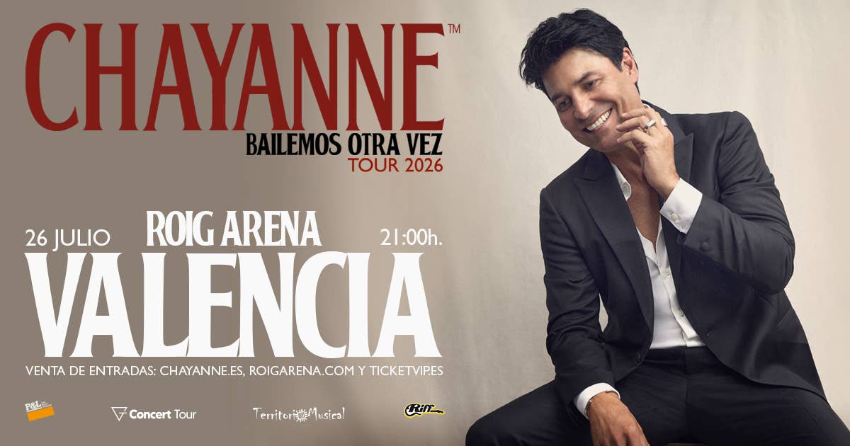 Anuncio Concierto Chayanne