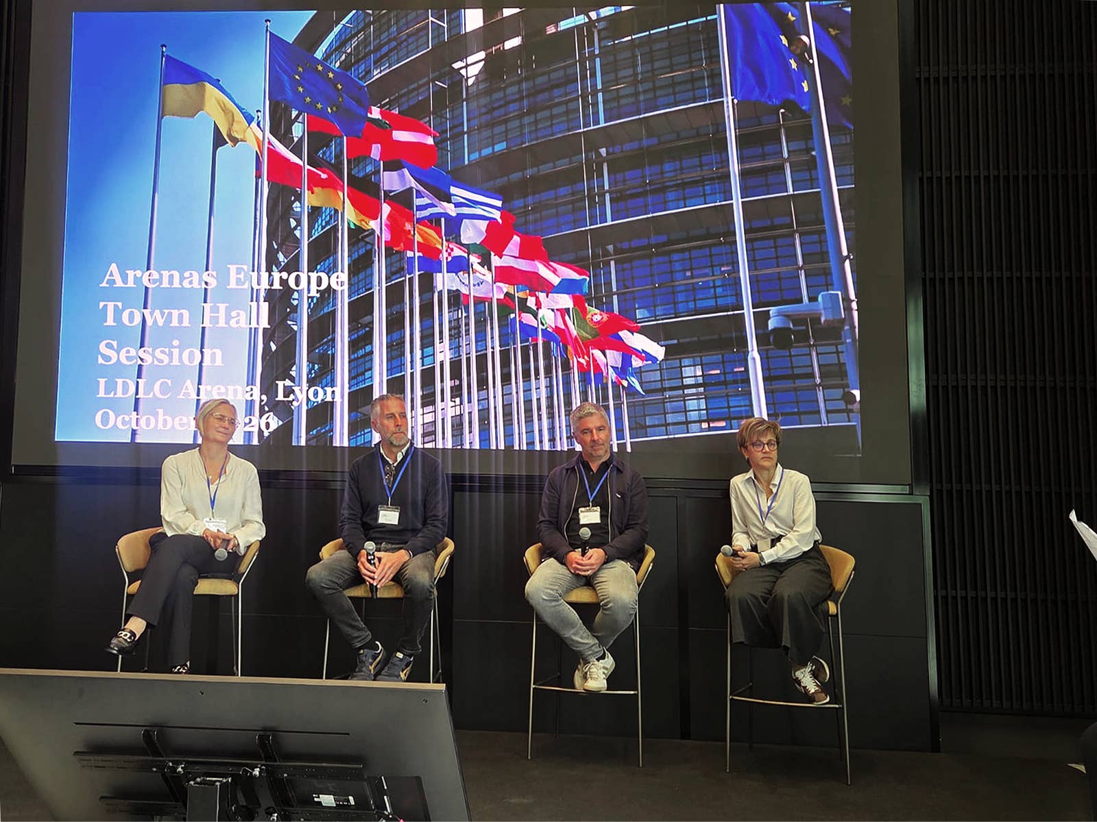 El Roig Arena, presente en la cumbre de grandes recintos Arenas Europe en Lyon