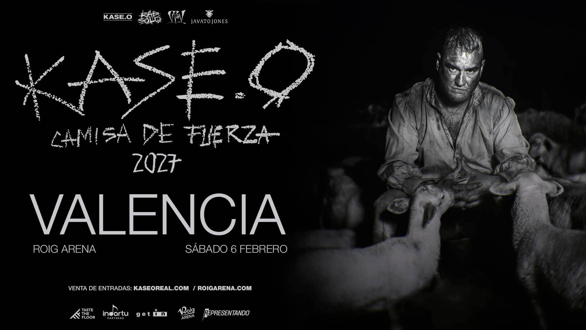 El rapero zaragozano KASE.O actuará el 6 de febrero en Roig Arena