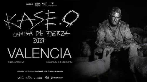 El rapero zaragozano KASE.O actuará el 6 de febrero en Roig Arena