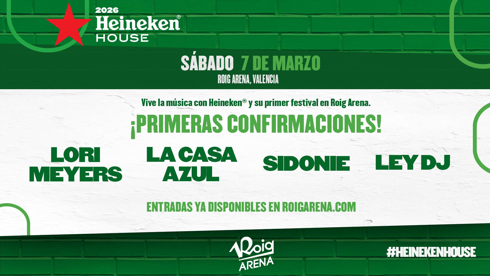 Anuncio Festival Heineken House