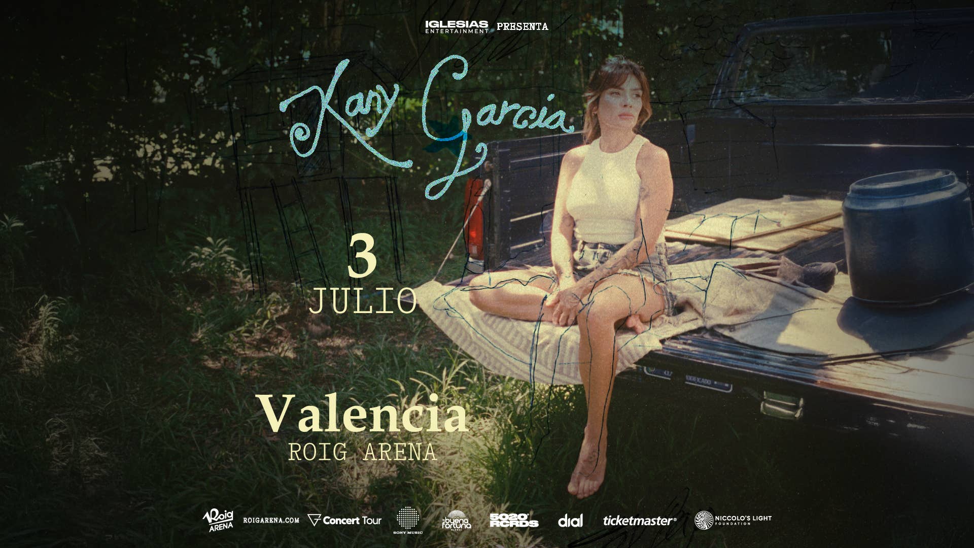Anuncio Concierto Kany García