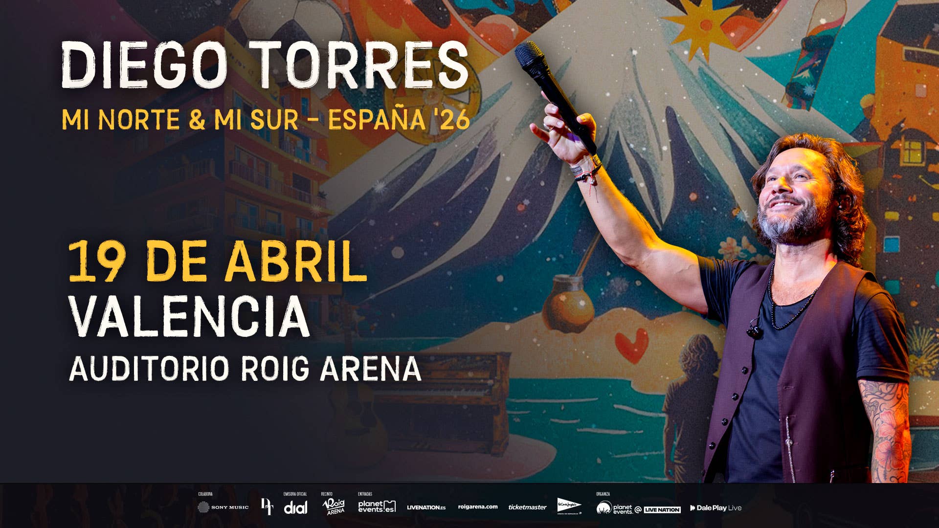 Anuncio Concierto Diego Torres