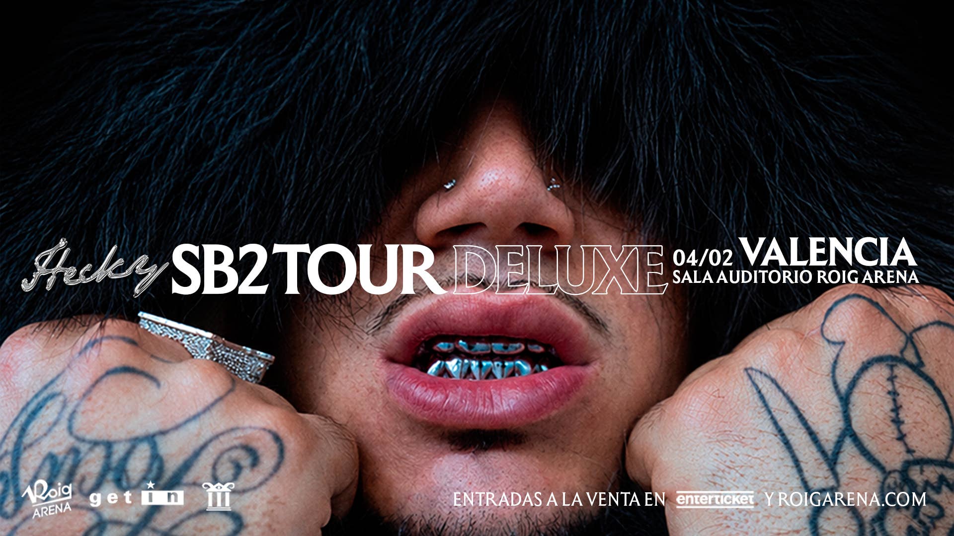 Hecky actuará el 4 de febrero en la sala Auditorio Roig Arena
