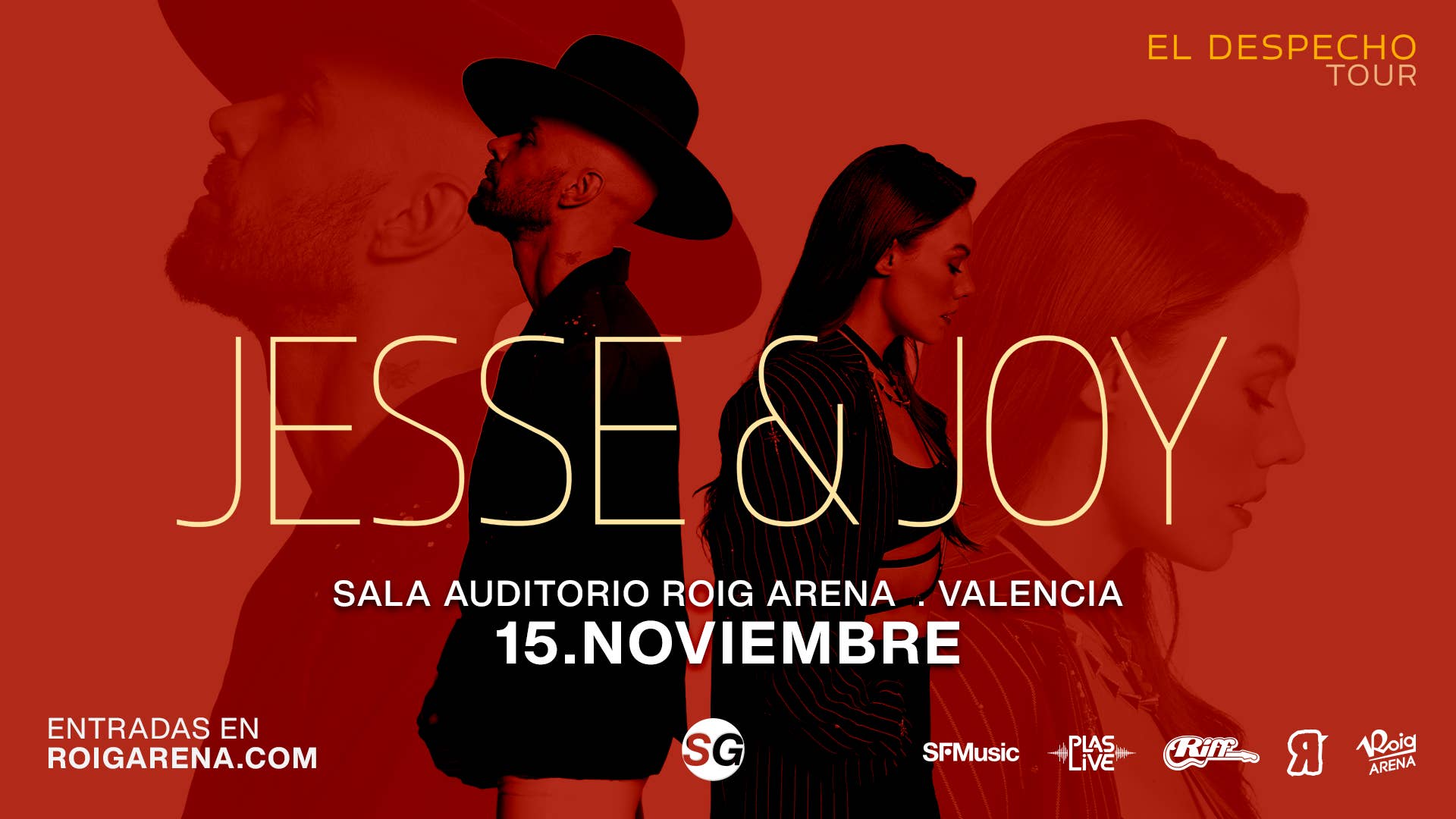 Los mexicanos Jesse & Joy traen “El Despecho Tour” a la sala Auditorio Roig Arena el 15 de noviembre