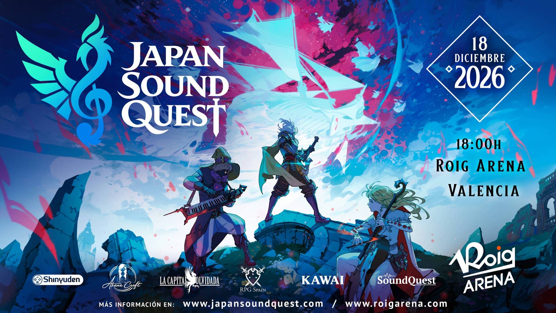 Roig Arena To Host A Video Game Music Festival Led By Nobuo Uematsu on December 18