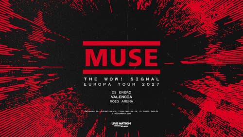 Muse cerrará el 23 de enero su gira europea en Roig Arena en el que será su primer concierto en Valencia