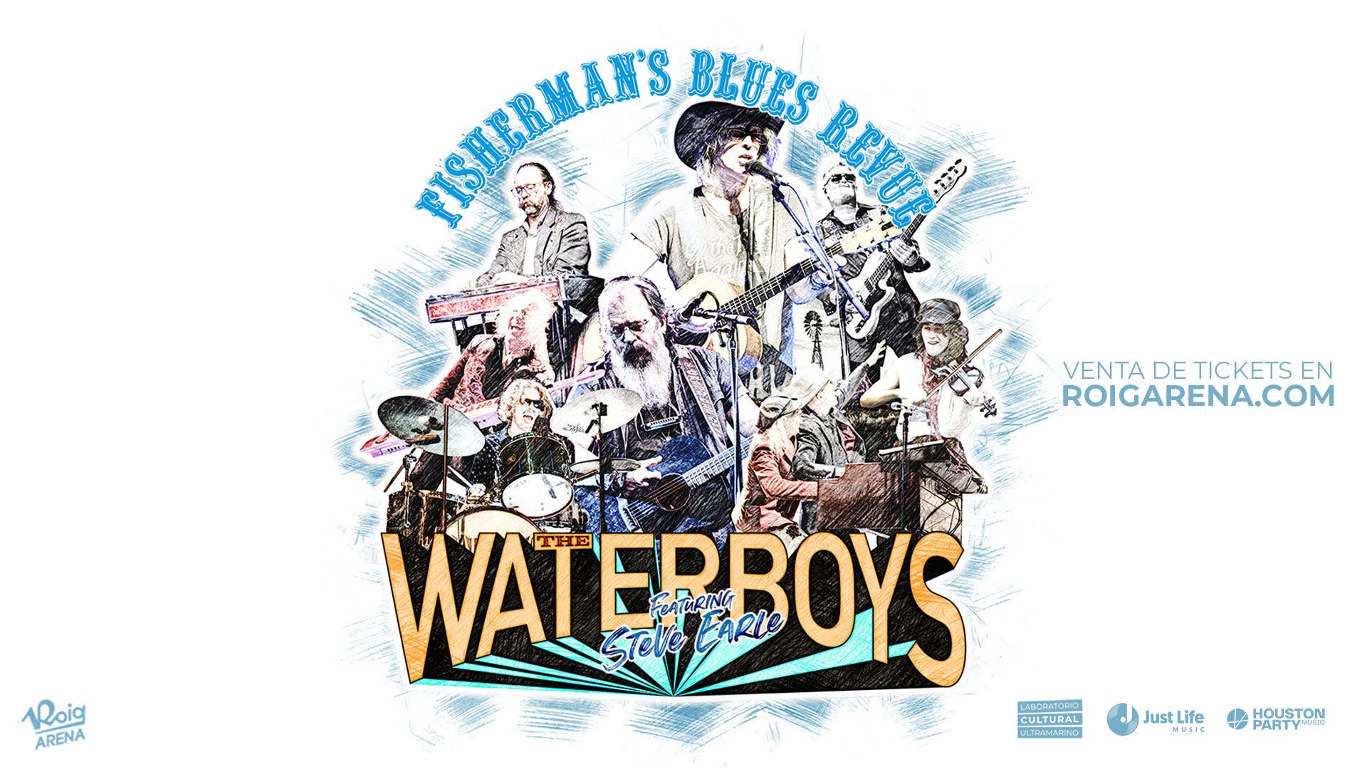 Anuncio Nuevo Concierto The Waterboys