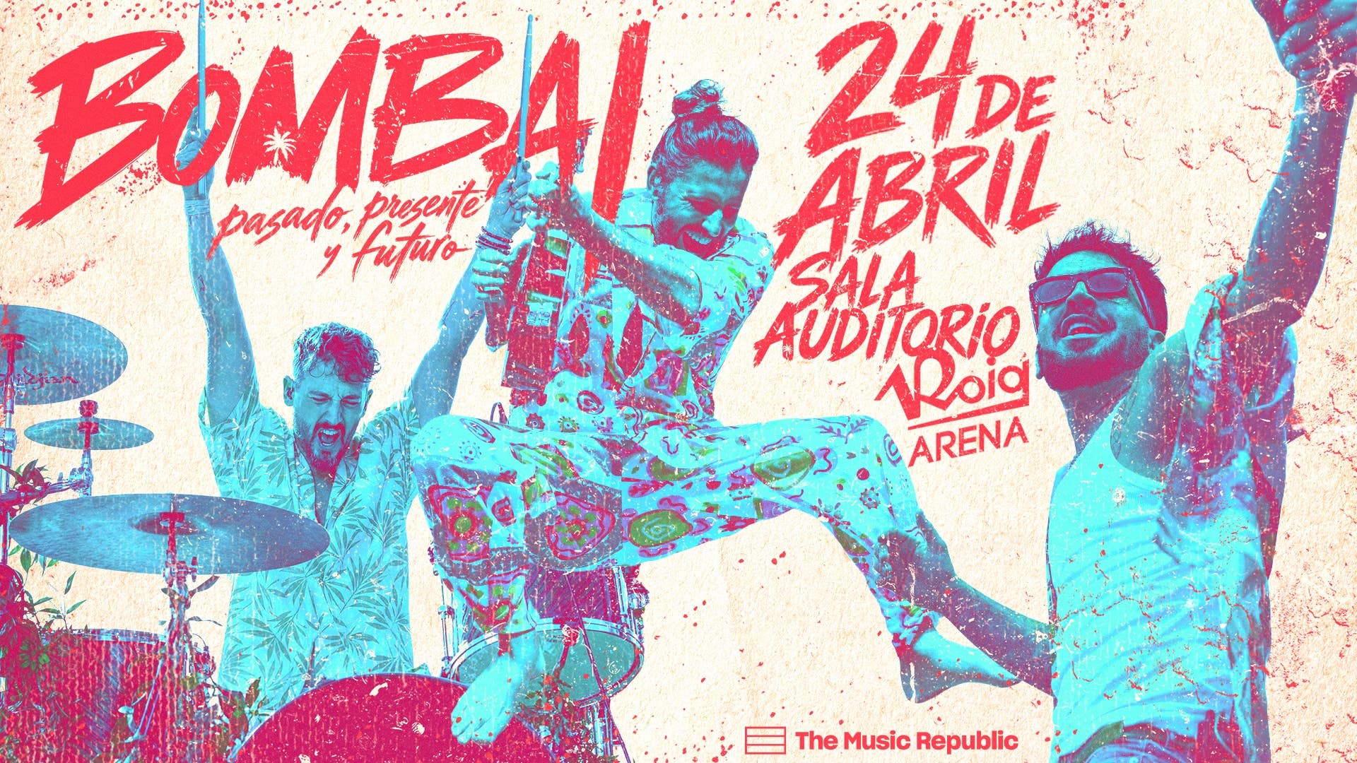 Bombai traerá su gira “Pasado, presente y futuro” a la sala Auditorio Roig Arena el 24 de abril