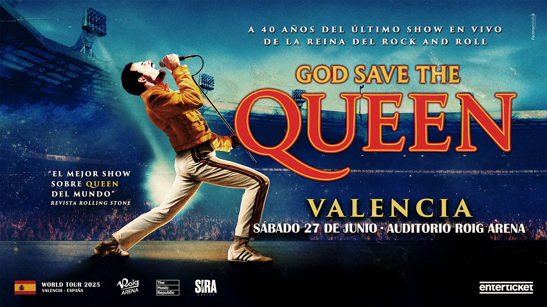 Anuncio Concierto God Save The Queen