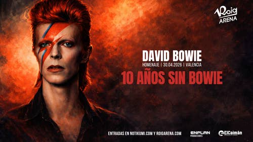 Músicos valencianos rendirán homenaje a David Bowie el 30 de abril en el Auditorio Roig Arena