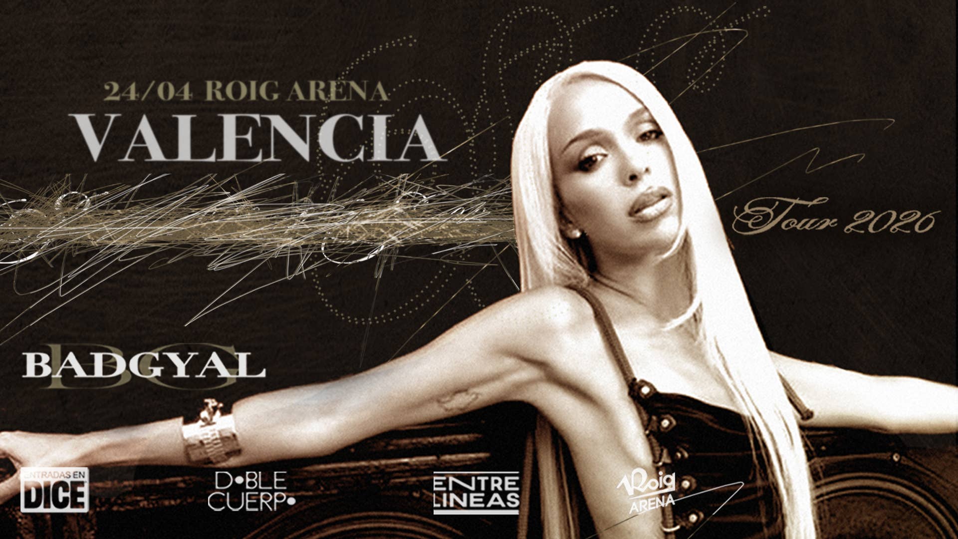 Anuncio Concierto Bad Gyal