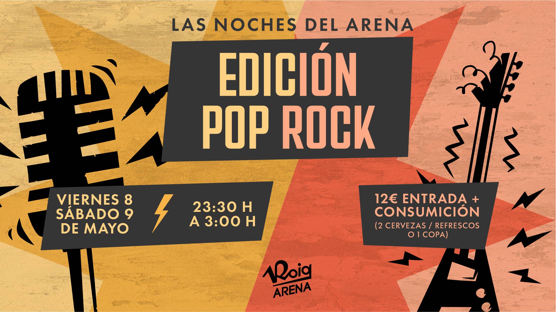 Las Noches del Arena - Edición Pop Rock