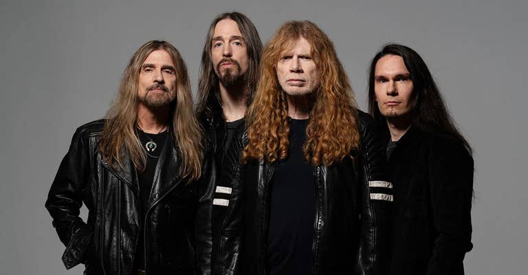 Anuncio concierto Megadeth