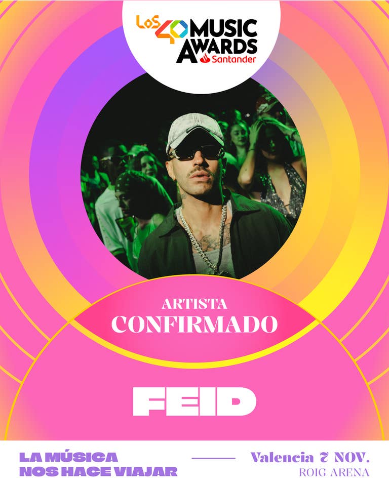 Feid artista confirmado LOS40 Music Awards