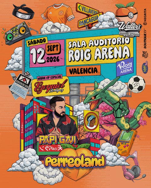 Papi Gavi desembarca el 12 de septiembre en la sala Auditorio Roig Arena con “Perreoland”