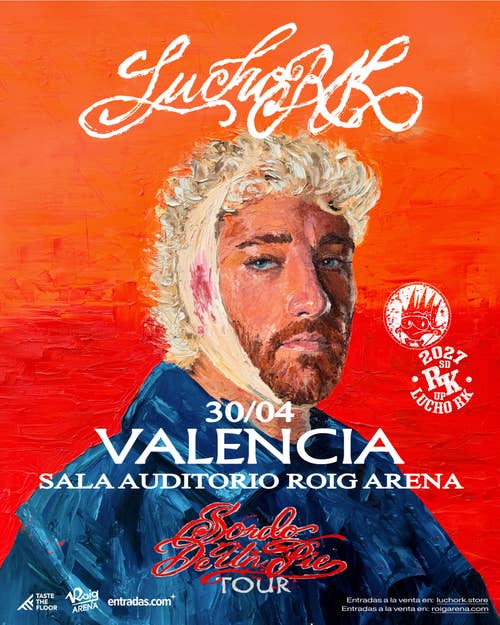 Lucho RK actuará el 30 de abril en la Sala Auditorio Roig Arena