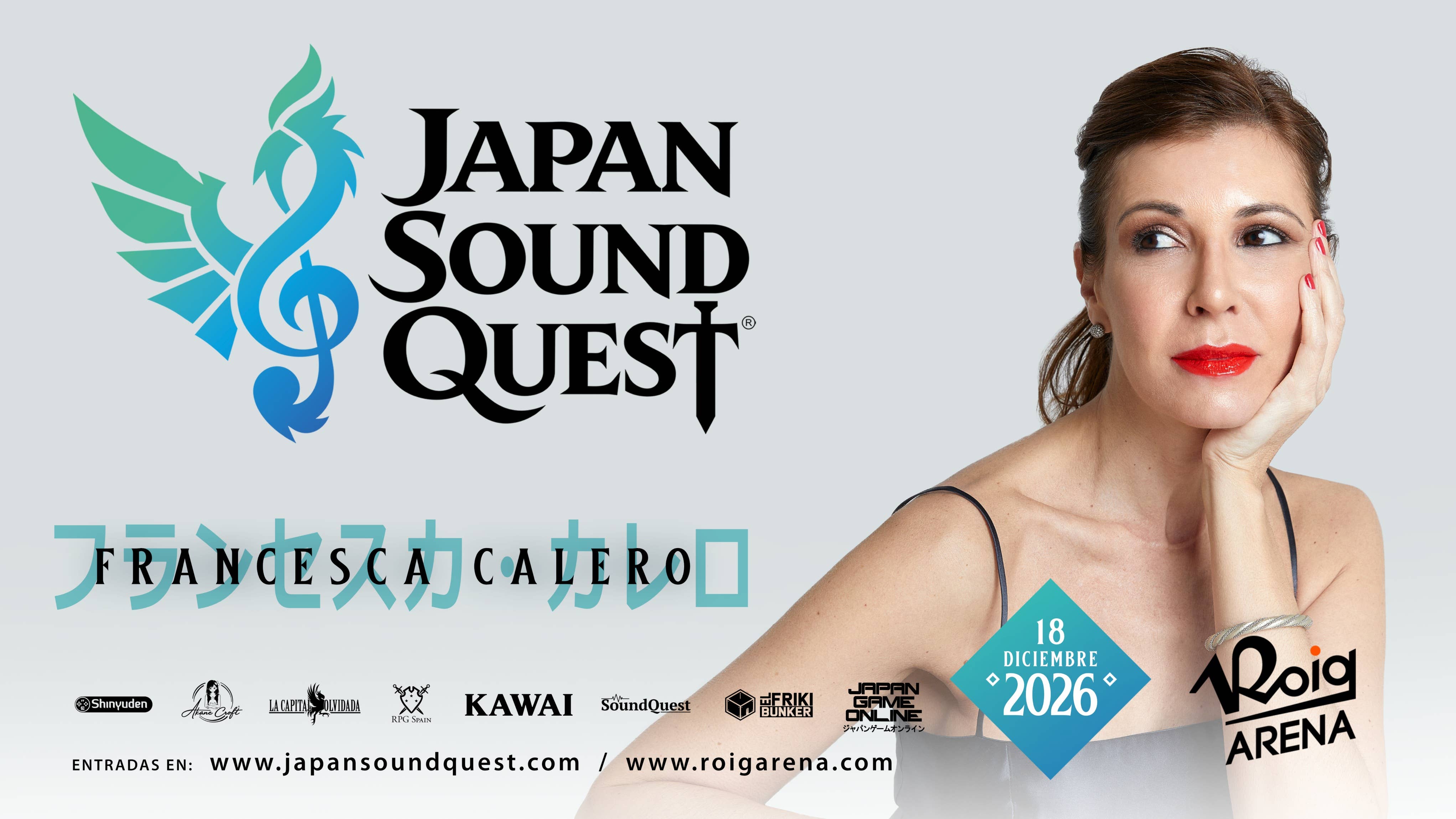 La soprano Francesca Calero, artista invitada en el concierto de Japan Sound Quest