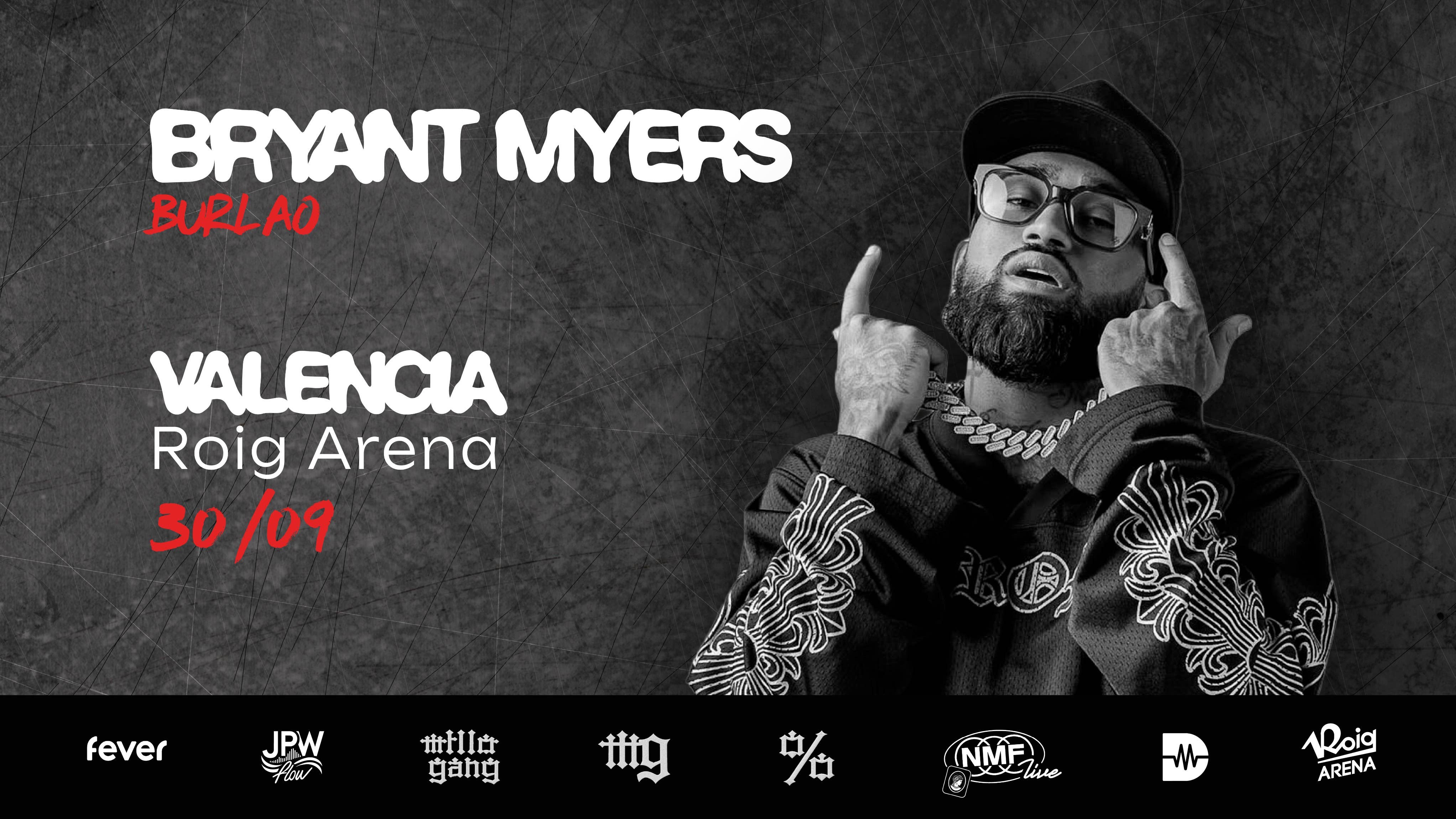 El puertorriqueño Bryant Myers hará parada en Roig Arena el 30 de septiembre con su “Burlao Tour”