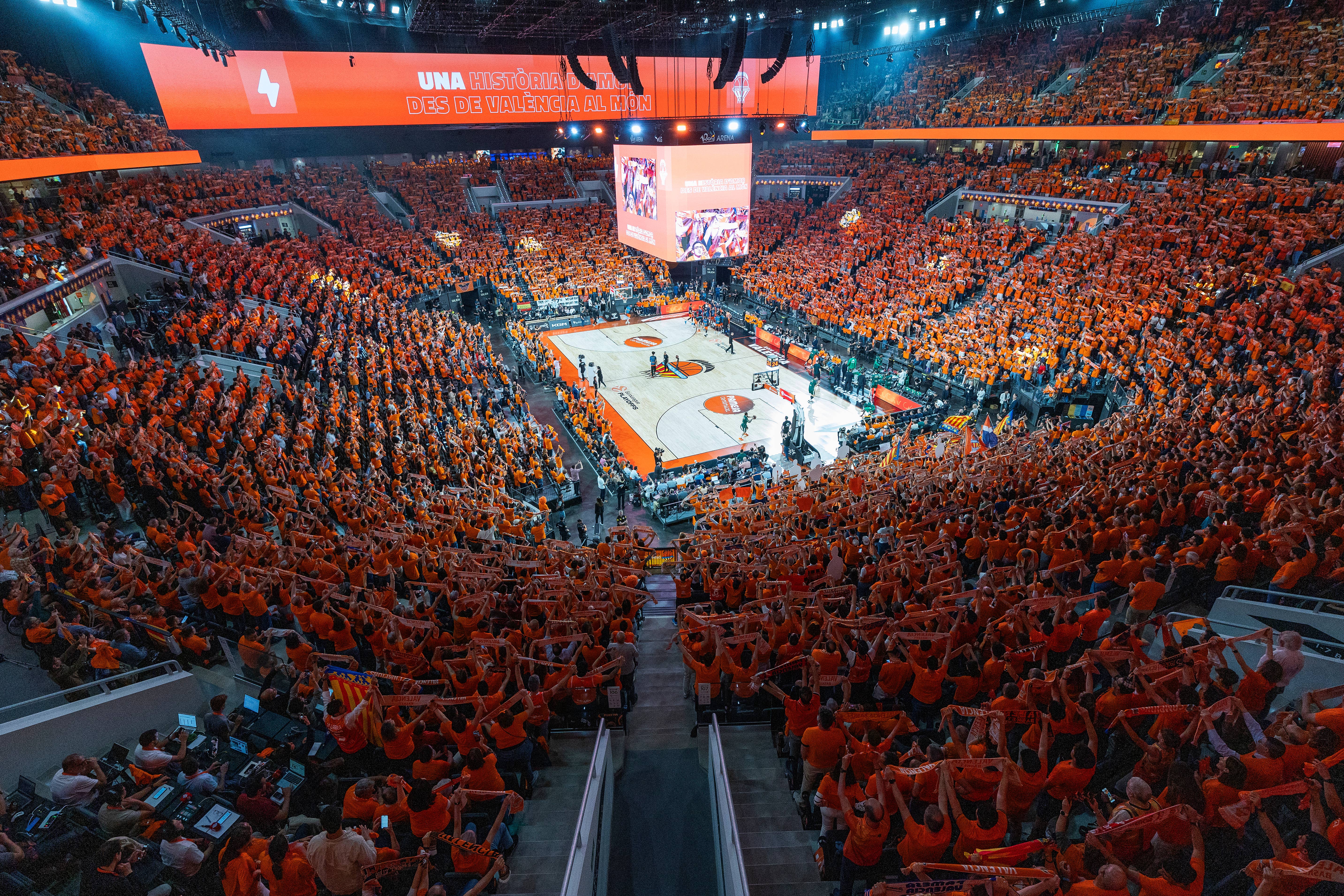 La casa del Valencia Basket.