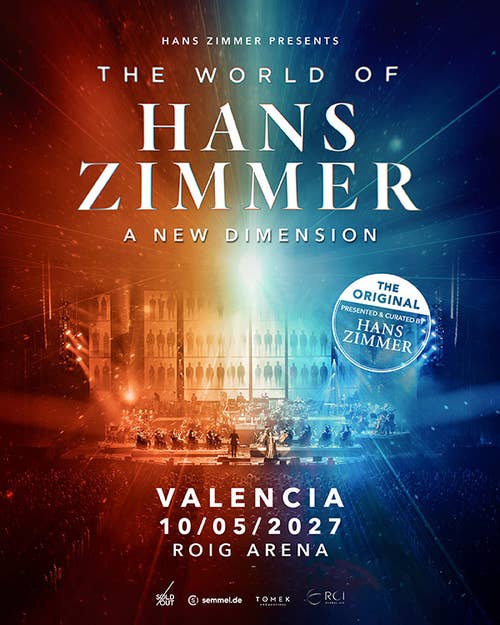 Roig Arena acogerá ‘The World of Hans Zimmer – A New Dimension’ el 10 de mayo de 2027