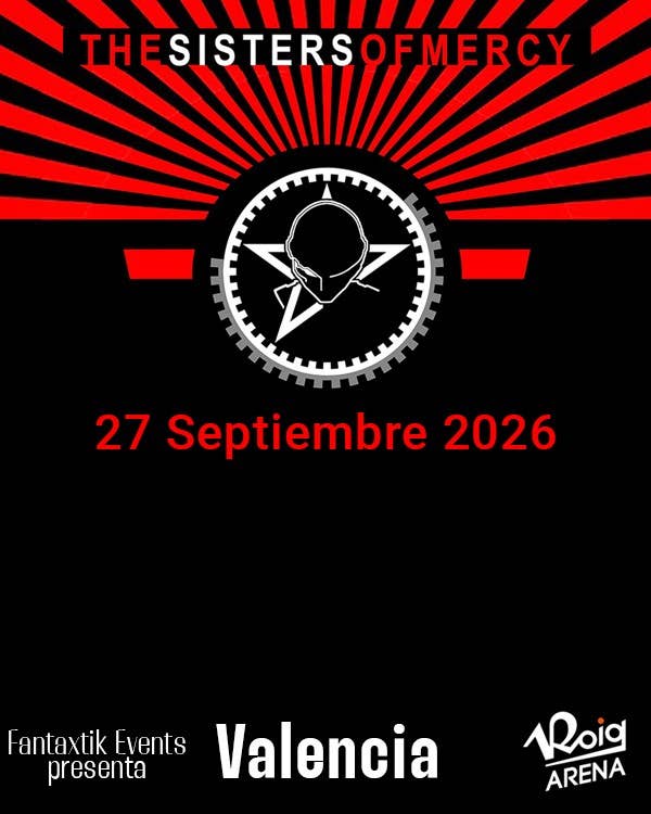 Anuncio Concierto The Sisters of Mercy