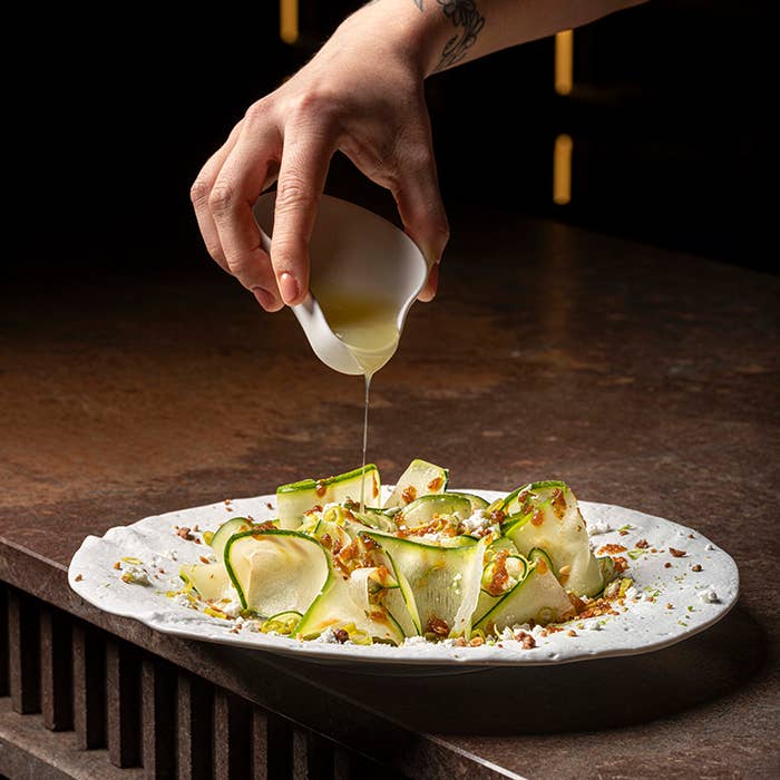 Calabacín feta